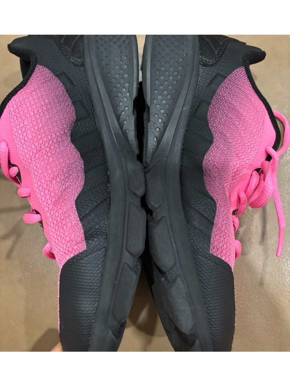 Fila Women's Hot Pink bold statement Memory Maranello running Sneakers - Picture 5 of 8
